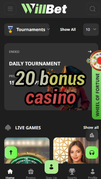 20 Bonus Casino - Get $20 Welcome Bonus-www.bdqngd.com
