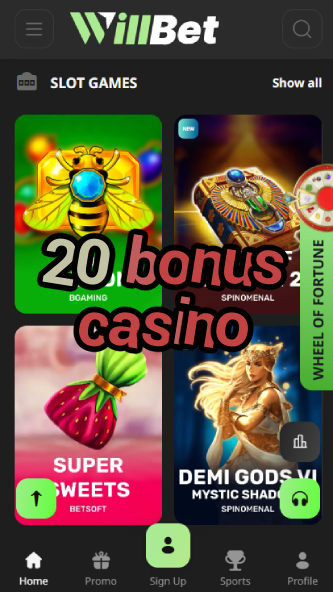 20 Bonus Casino - Get $20 Welcome Bonus-www.bdqngd.com